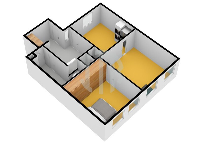 Prodej rodinného domu 3+1 s udržovanou zahradou 365 m2, Šumavská ul., Velešín, okr. Č. Krumlov