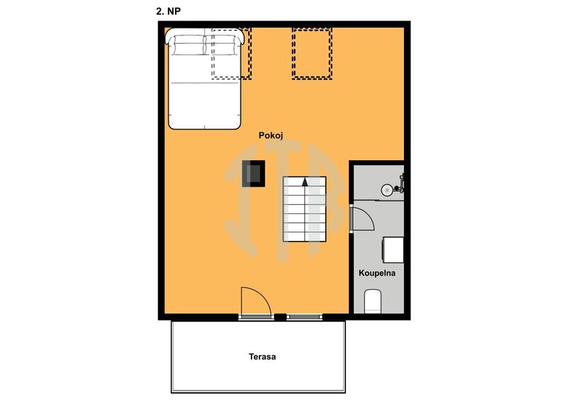 Prodej rodinného domu 3+1 s udržovanou zahradou 365 m2, Šumavská ul., Velešín, okr. Č. Krumlov