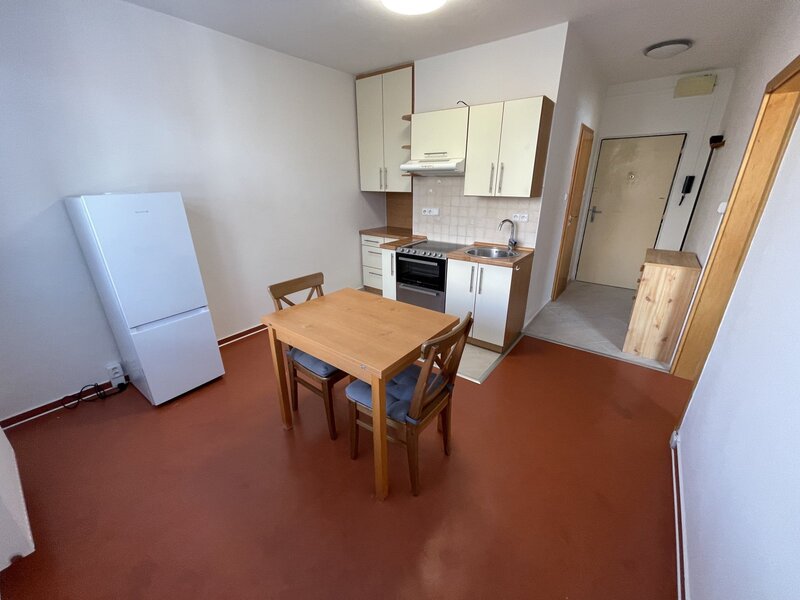 Pronájem zařízeného bytu 2+kk, 36 m2, balkón, Puklicova ul., České Budějovice