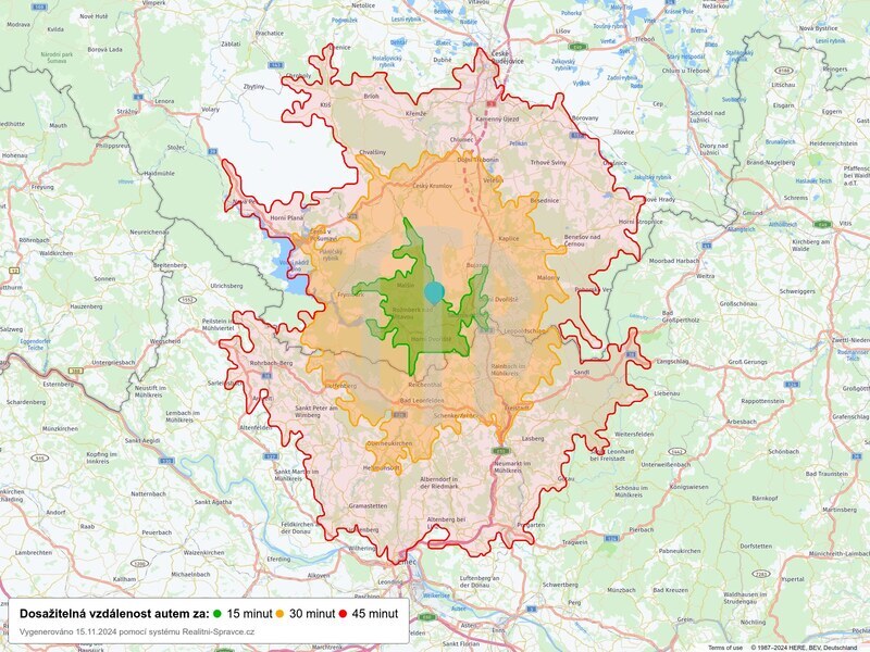 Prodej lukrativního pozemku 41.251 m2, obec Rožmberk nad Vltavou, okr. Český Krumlov